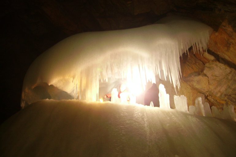 Eisriesenwelt ijsgrot Oostenrijk